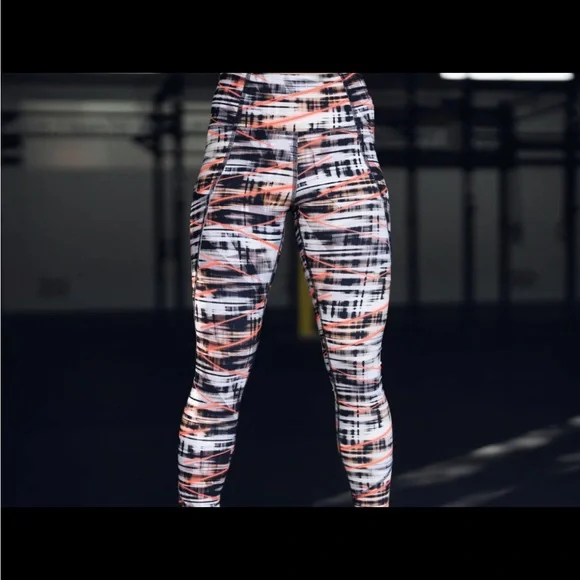 2POOD GALAXY LEGGINGS - orange excellent like new condition - Picture 4 of 4